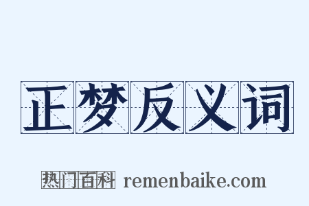 正梦反义词是什么意思的图片